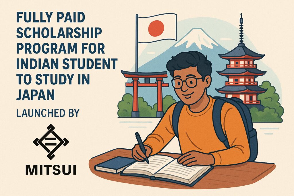 Fully Funded Mitsui & Co. Scholarship 2025 for Indian Students to Study in Japan