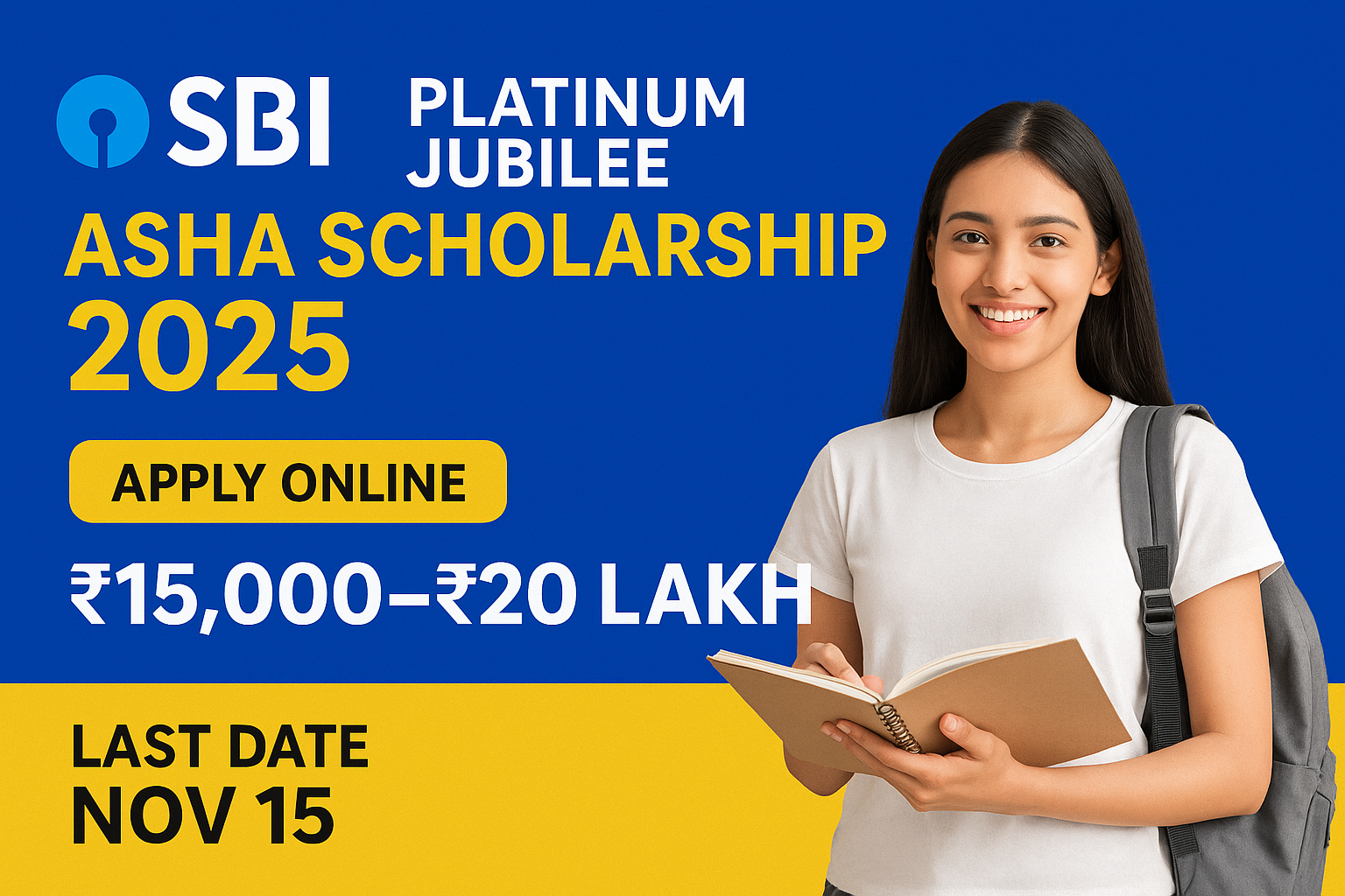 sbi-platinum-jubilee-asha-scholarship-2025