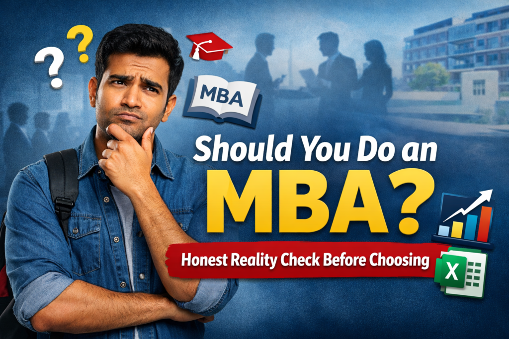 Should You Do an MBA? Honest Reality Check Before Choosing MBA in India