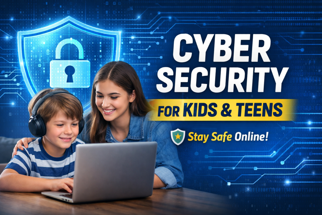 Basics of Cyber Security for Kids and Teens: Online Safety Guide for Parents