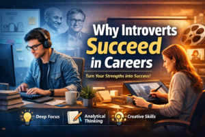 introverts, career guidance, student careers, personality development, education, career planning, introvert strengths