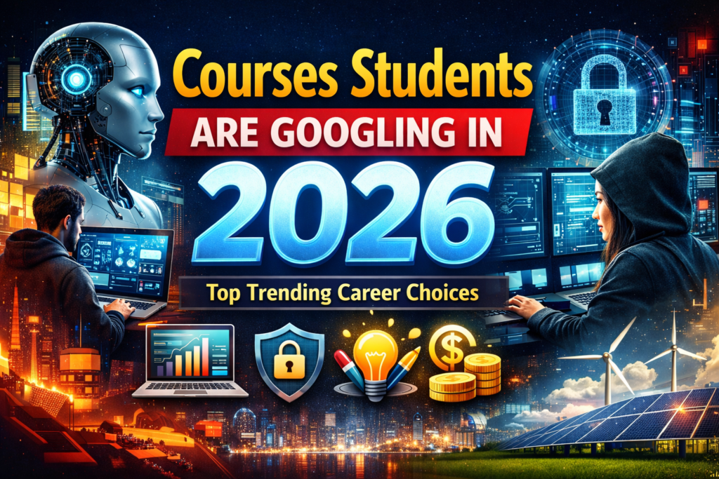 Top Courses Students Are Googling in 2026 | Trending Career Option