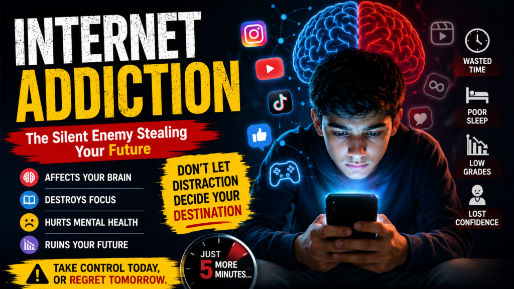 Internet Addiction in Students: The Silent Enemy Stealing Your Future