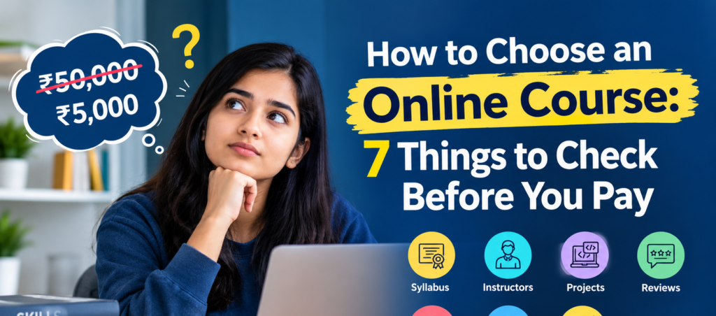 How to Choose an Online Course: 7 Things to Check Before You Pay