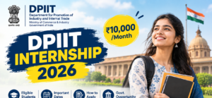 DPIIT Internship 2026: Eligibility, Stipend, Important Dates & How to Apply